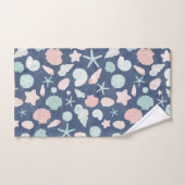 schelpenpatroon bad handdoek (Handdoek)