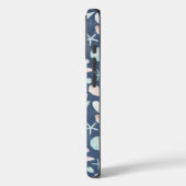 schelpenpatroon Case-Mate iPhone case (Achterkant / Links)