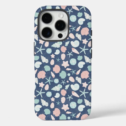 schelpenpatroon Case-Mate iPhone case (Achterkant)