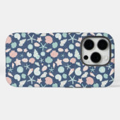 schelpenpatroon Case-Mate iPhone case (Achterkant (horizontaal))