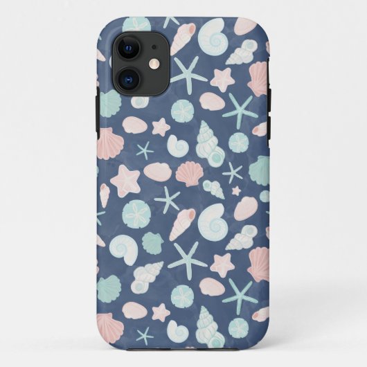 schelpenpatroon Case-Mate iPhone case (Achterkant)