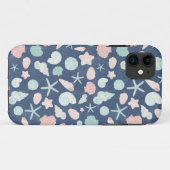 schelpenpatroon Case-Mate iPhone case (Achterkant (horizontaal))