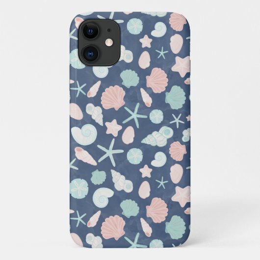 schelpenpatroon Case-Mate iPhone case (Achterkant)