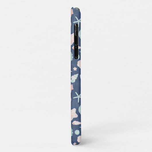 schelpenpatroon Case-Mate iPhone case (Achterkant/links)