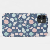schelpenpatroon Case-Mate iPhone case (Achterkant (horizontaal))