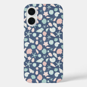 schelpenpatroon iPhone 16 hoesje