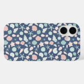 schelpenpatroon Case-Mate iPhone case (Achterkant (horizontaal))