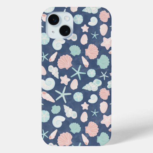 schelpenpatroon Case-Mate iPhone case (Achterkant)