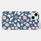 schelpenpatroon Case-Mate iPhone case (Achterkant (horizontaal))