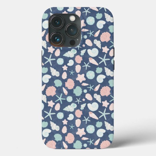 schelpenpatroon Case-Mate iPhone case (Achterkant)