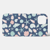 schelpenpatroon Case-Mate iPhone case (Achterkant (horizontaal))