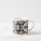 Schelpenpatroon Espresso Kop (Rechts)