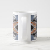 Schelpenpatroon Grote Koffiekop (Achterkant)