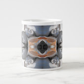 Schelpenpatroon Grote Koffiekop (Voorkant)