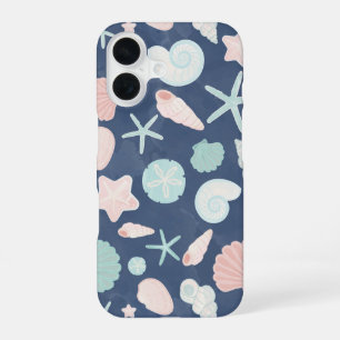 schelpenpatroon iPhone 16 hoesje