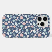 schelpenpatroon iPhone hoesje (Achterkant horizontaal)