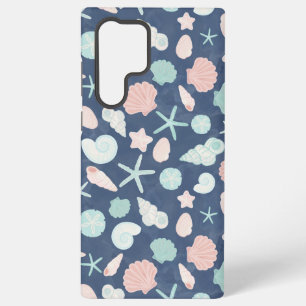 schelpenpatroon samsung galaxy hoesje