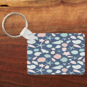 schelpenpatroon sleutelhanger (Achterkant)