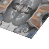 Schelpenpatroon Snijplank (Hoek)