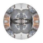 Schelpenpatroon Snijplank (Voorkant)