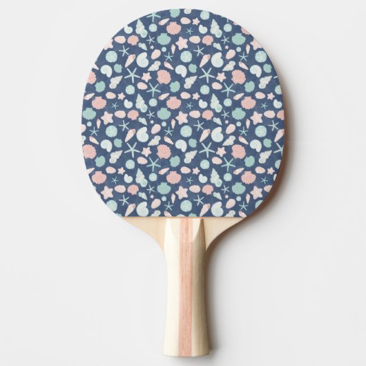 schelpenpatroon tafeltennisbatje (Voorkant)