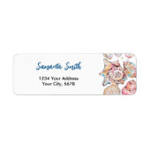 Schelpenzee Tot Gauw Adres Etiket (Voorkant)