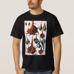 Schelpjes, Antieke Schelpen, Oceaan Zeeleven T-shirt