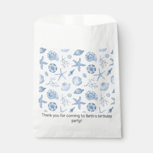 Schelpjes Bedankzakje (Voorkant)