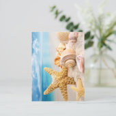 Schelpjes  briefkaart (Staand voorkant)
