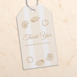 Schelpjes & Bruiloftsbelletjes Bruidsfeest Cadeaulabel