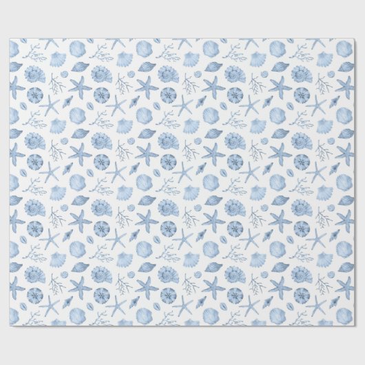 Schelpjes Cadeaupapier (Vlak)