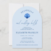 Schelpjes en Trouwbellen Kust BRUIDEGOM BAD Kaart (Voorkant)