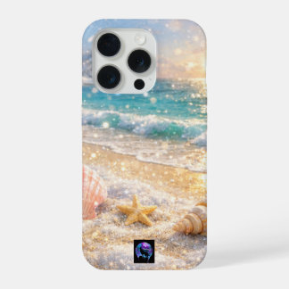 Schelpjes in een winterwonderland iPhone 15 pro case