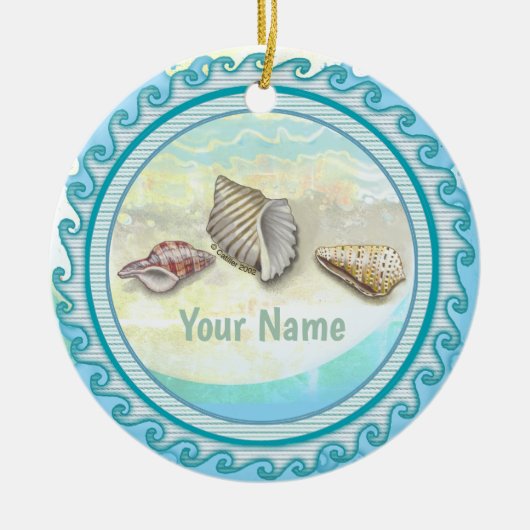 Schelpjes Keramisch Ornament (Voorkant)