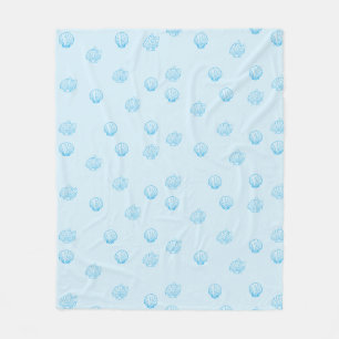 Schelpjes Omlijning Minimalisme Fleece Deken