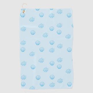 Schelpjes Omlijning Minimalisme Golfhanddoek