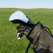 Schelpjes Omlijning Minimalisme Golfheadcover (Insitu)