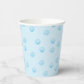 Schelpjes Omlijning Minimalisme Papieren Bekers (Links)