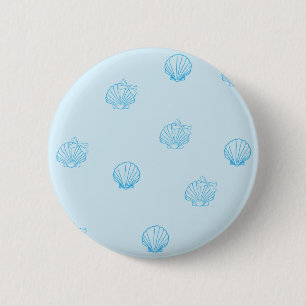 Schelpjes Omlijning Minimalisme Ronde Button 5,7 Cm