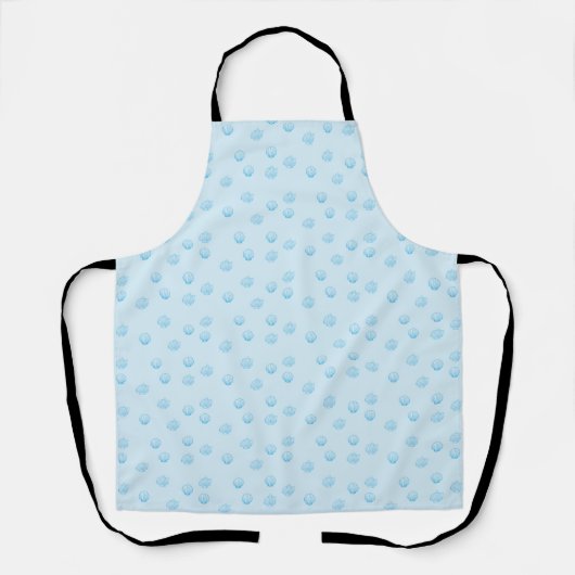 Schelpjes Omlijning Minimalisme Schort (Voorkant)