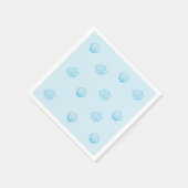 Schelpjes Omlijning Minimalisme Servet (Hoek)