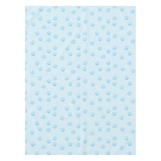 Schelpjes Omlijning Minimalisme Tafelkleed (Voorkant)