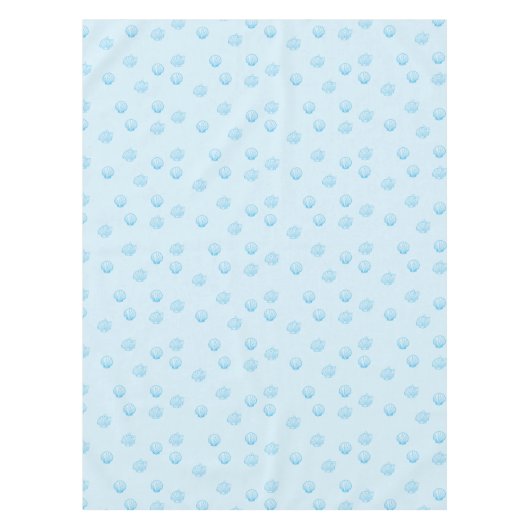Schelpjes Omlijning Minimalisme Tafelkleed (Voorkant)