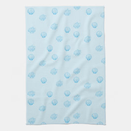 Schelpjes Omlijning Minimalisme Theedoek