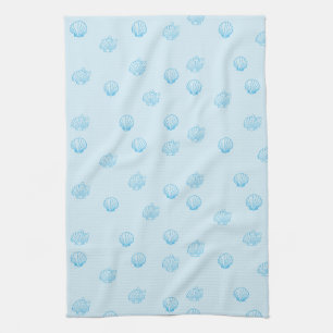Schelpjes Omlijning Minimalisme Theedoek