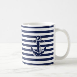 Schelpmotief Geschenken Klassieke Mokken Anker