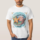 Schelpschatten t-shirt (Voorkant)