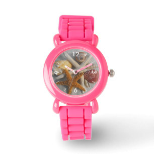 Schelpschelpen en zeegarnaal, gemengd horloge