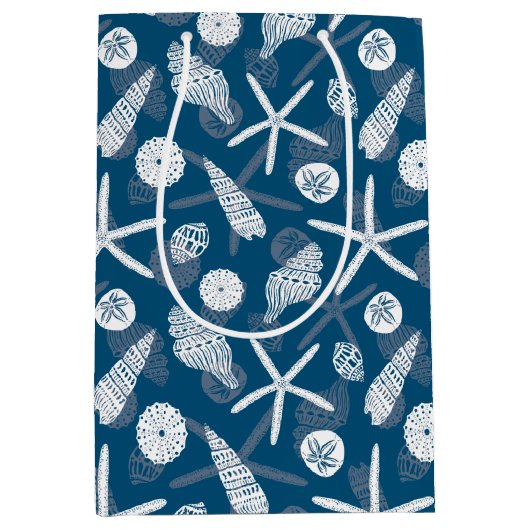 Schelpschelpen en zeeschildpadden medium cadeauzakje (Voorkant)