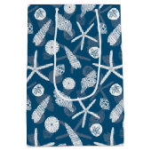 Schelpschelpen en zeeschildpadden medium cadeauzakje (Achterkant)